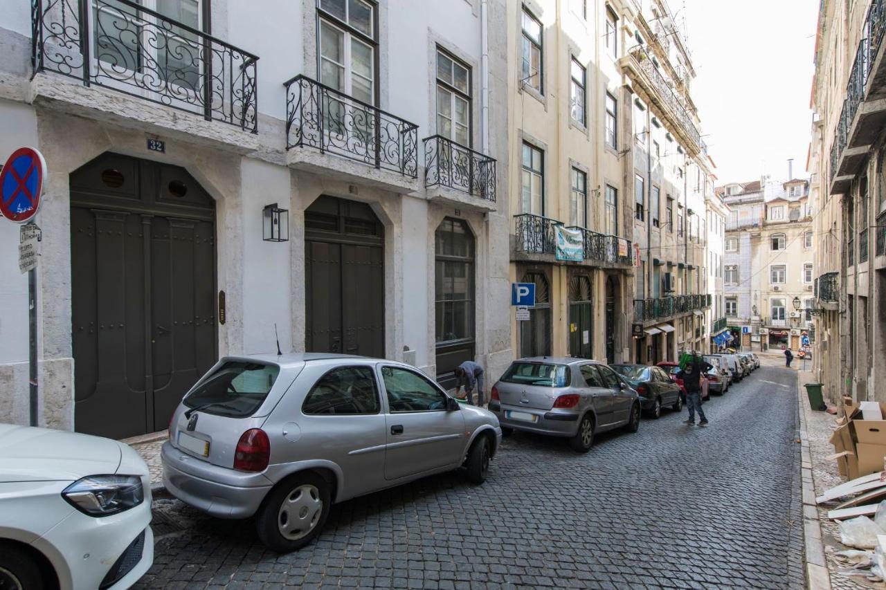 Lovelystay - Charming 3 Bedroom Wonder Downtown Lissabon Exterior foto